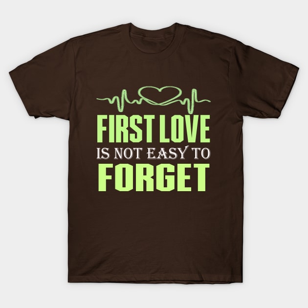 First love T-Shirt by RASCREATION 